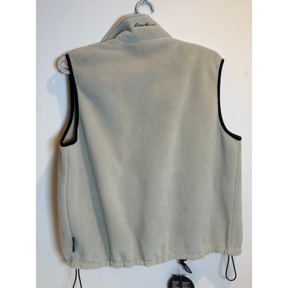 Eddie Bauer Men’s Polartec Classic 200 Fleece Vest – Size Large – Khaki NWT - Picture 2 of 5
